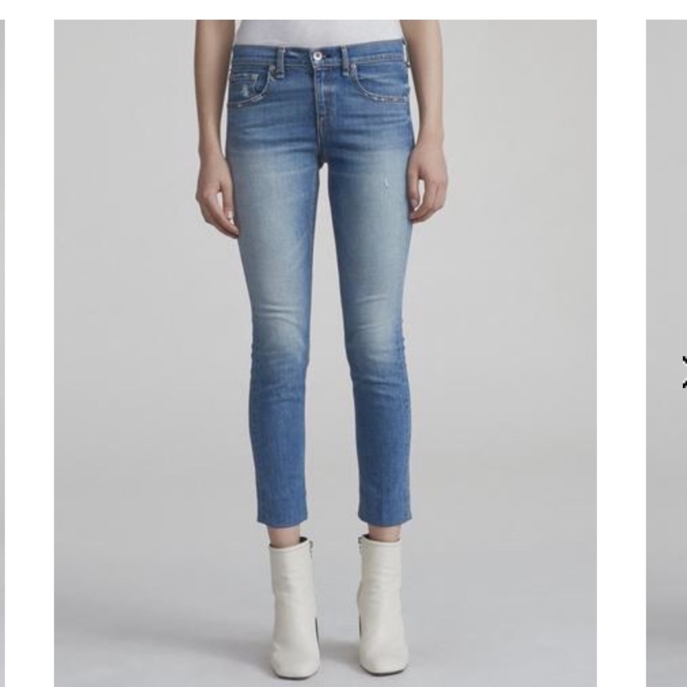 Rag & bone ambra ankle Dre jeans
